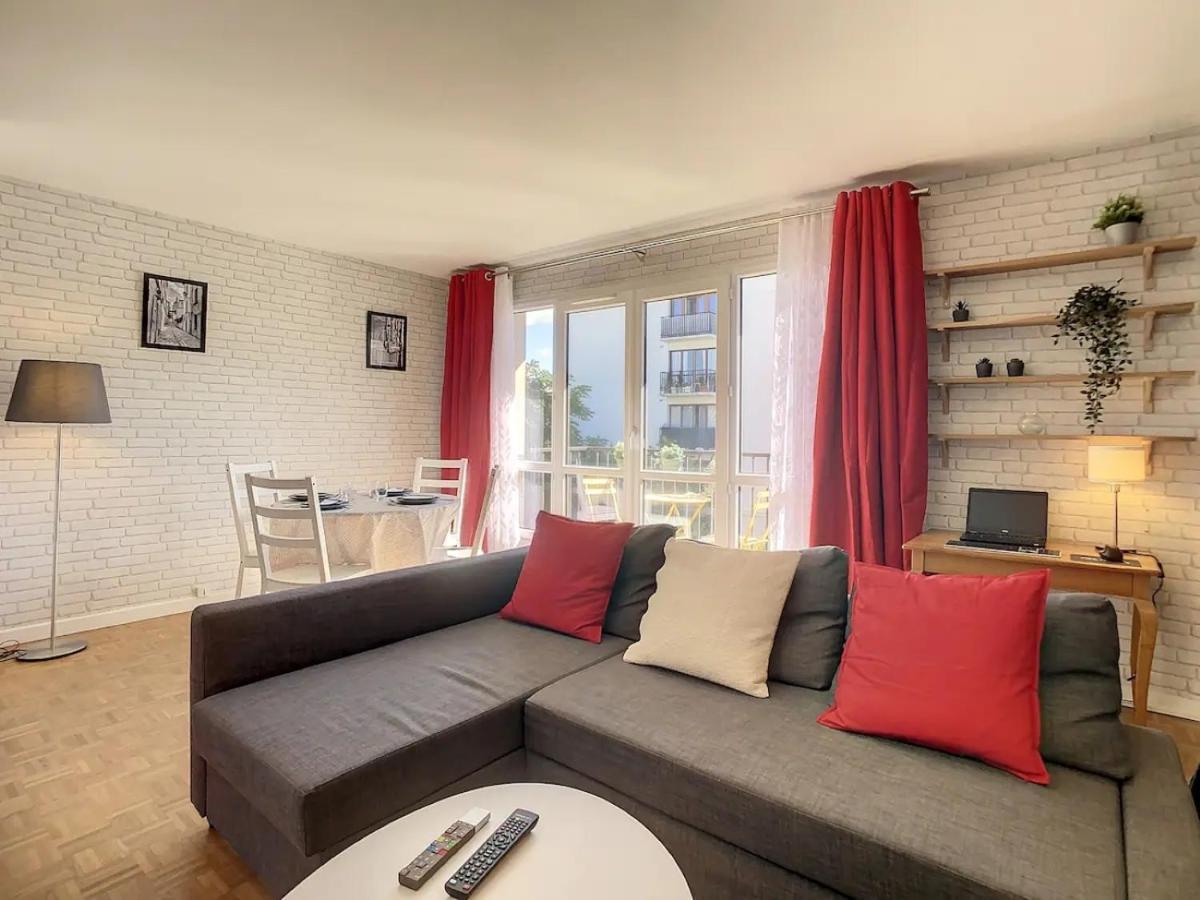 Appartement Chic Proche De Paris, Parking Inclus Saint-Maur-des-Fossés Zewnętrze zdjęcie